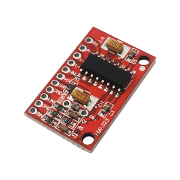 PAM8403 Mini 2 Channel 3W Audio Power Amplifier Module 5v Board - Red