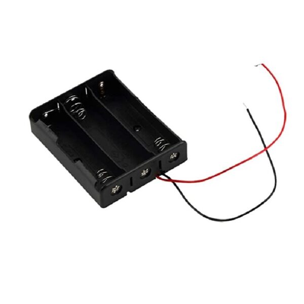 3xAA Batterie 4.5V LR6 UM3 Support de boîtier de rangement en plastique avec fil – AD0293. 5.000 DT. '- support de boîte à piles avec câbles – convient aux ...