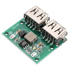 Dual USB Output 6-24V To 5.2V 3A DC-DC Step Down Power Charger Module