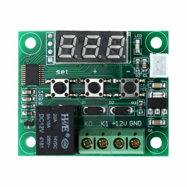 DC 12V Digital Cool/Heat Temp Thermostat Thermometer Temperature Controller On/Off Switch -50-110C TN