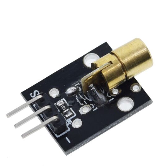 KY-008 650nm 5V Red Laser Sensor 6mm 5mW Transmitter Module