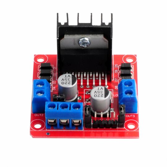 L298N Dual Stepper Motor Driver Controller Board Module Red