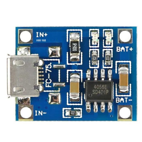 TP4056 1A Lipo Battery Charging Board Charger Module