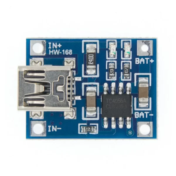 TP4056 Micro USB 1A 18650 Lithium Battery Charging Board