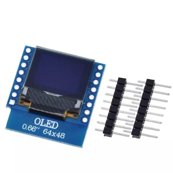 0.66 inch OLED display module LCD module IIC/I2C interface FOR D1 MINI