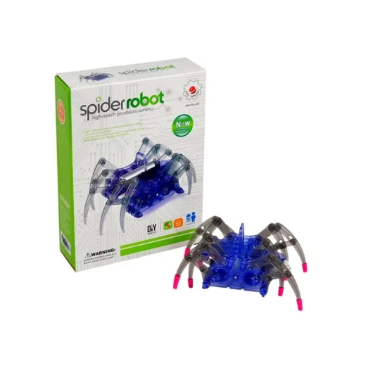 diy electronic spider robot assembly educational toy for children tn